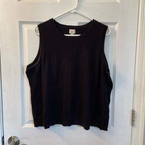 Target’s A New Day Black Sleeveless Sweater